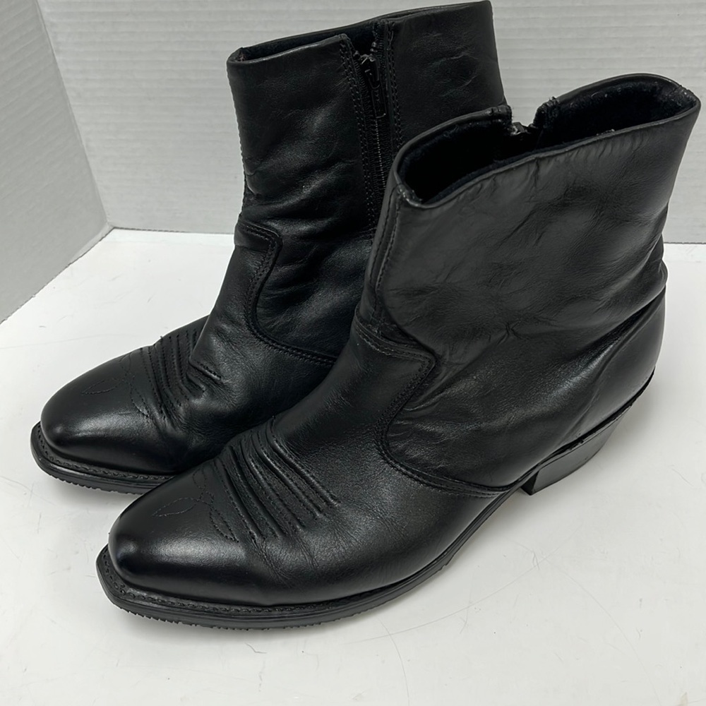 HH, DOUBLE -H DRESS SIDE ZIPPER MENS BOOT.